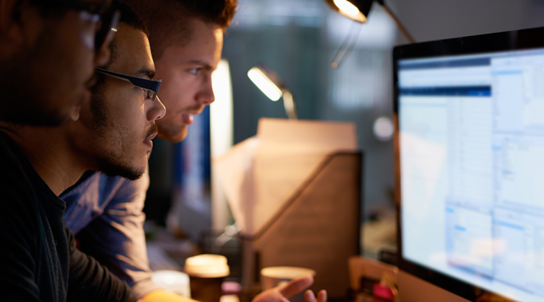 Students look concerned over cybersecurity