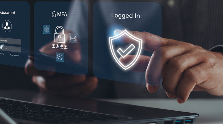 Multi factor authentication MFA method using mobile devices