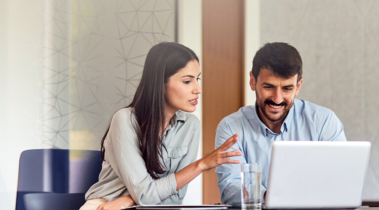 People working together