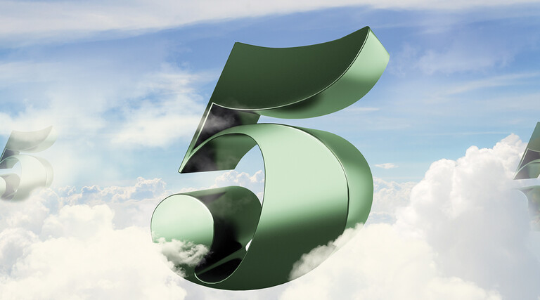 five in the clouds