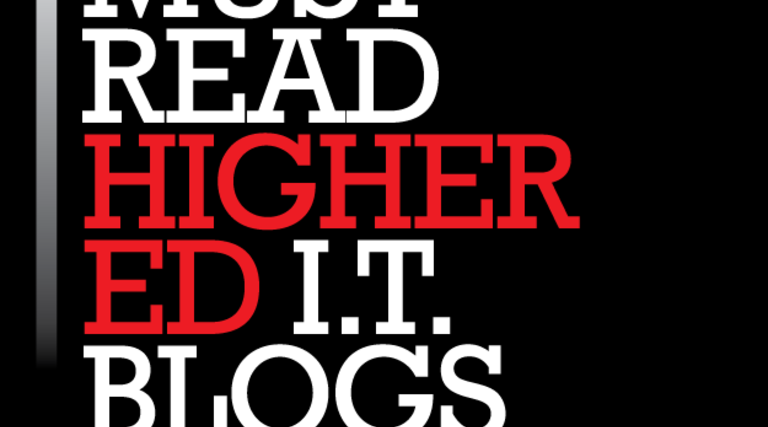 The Dean's List: 50 Must-Read Higher Education Technology Blogs