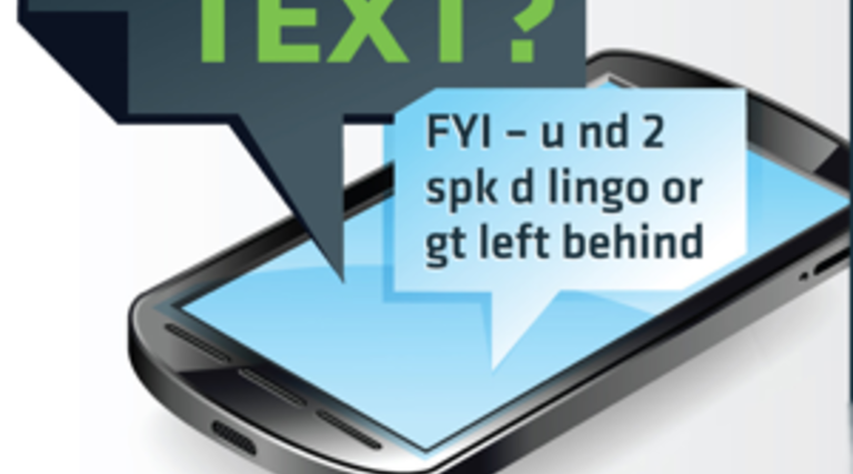 Is Texting Ruining the English Language? [Infographic]