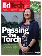 Cover image for Fall 2024 EdTech Magazine: Focus on Higher Education