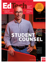 Cover of the Fall 2023 issue of EdTech Magazine: Focus on Higher Education