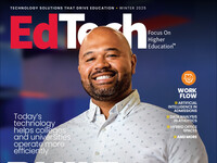 Cover of EdTech Magazine: Focus on Higher Education — Winter 2025