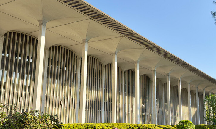 Education building in the campus of University at Albany
