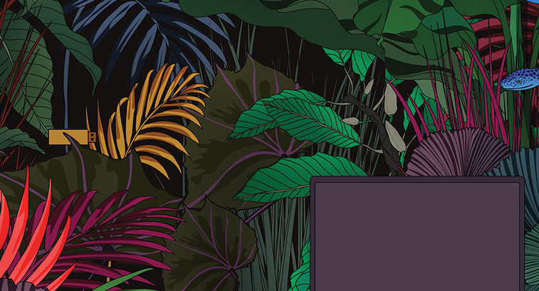 Devices emerging from a jungle