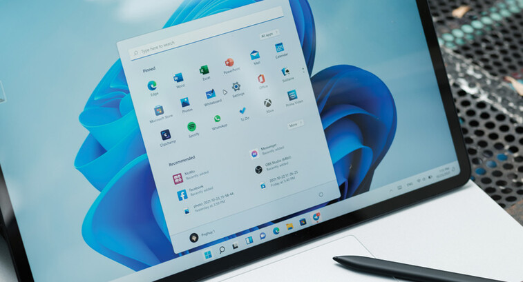 Windows 11 tablet