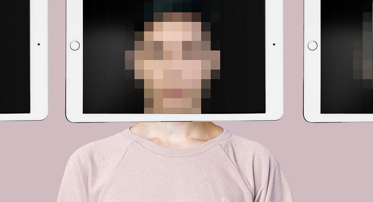 Changing face using AI