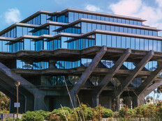 A building on the campus of UC San Diego