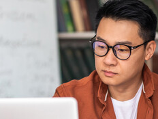 Student taking notes