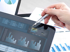 Person reviewing data