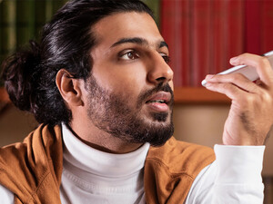 Person using smartphone