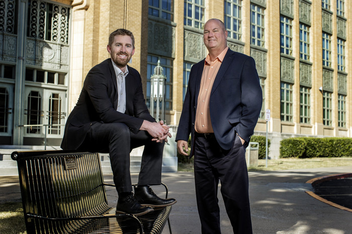 Tulsa Public Schools’ Sean Berkstresser and Joe Jennings found value in a hybrid cloud and on-premises architecture. 