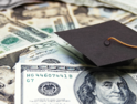 Graduation cap with money