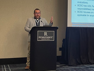Nick Williams presents on UDL