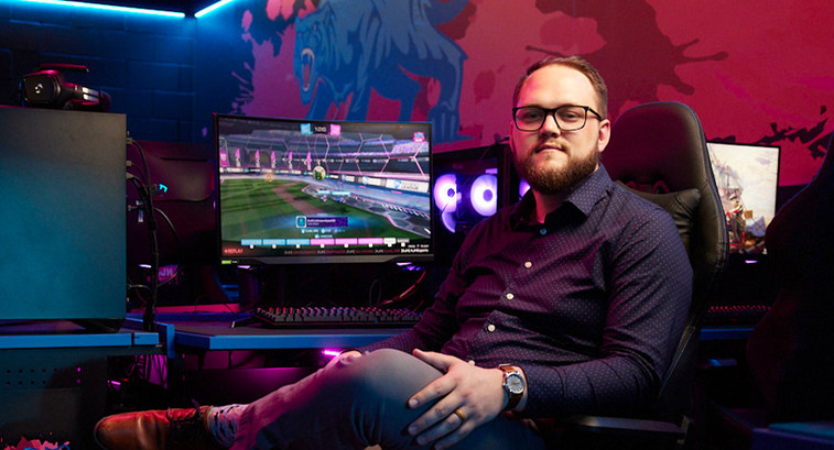 Jacob Dees, esports coach for Apollo Junior High School in Richardson, Texas, says esports is helping his students build critical soft skills. 