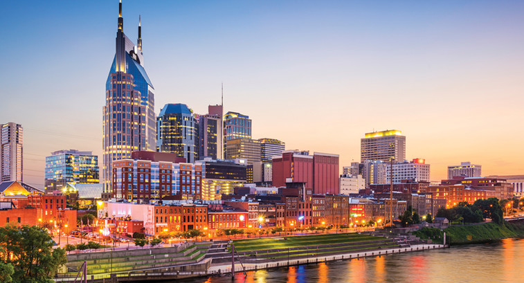 Downtown Nashville Skyline 
