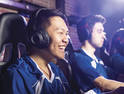 students playing esports