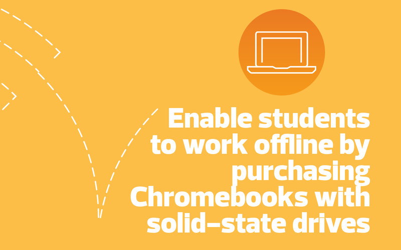 purchase Chromebooks with solid-state drives