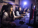 students playing e-sports