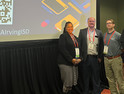 Chejuana Martin, Shane Smith, James Tiggeman and Eduardo Alva from Irving Independent School District share their one-to-one expertise at TCEA 2023. 