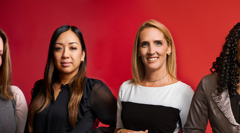 Shannon Heston of Chicago Public Schools, Lana Nguyen of Poway Unified School District, in San Diego, Lacey Gosch of Judson Independent School District in Live Oak, Texas, and Shawnteé Cowan of Mansfield Independent School District in Mansfield, Texas