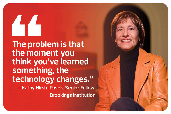 Kathy Hirsh-Pasek, Senior Fellow, Brookings Institution