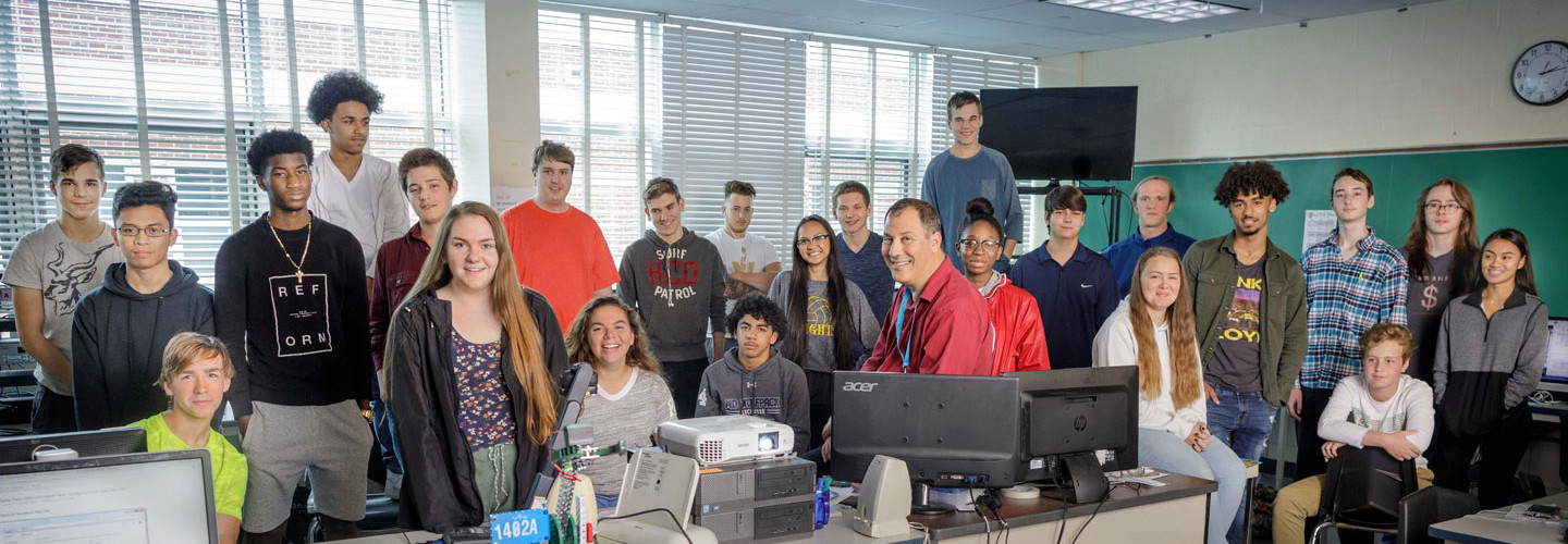 Nicholas Coppolino teaches students in Baltimore how to operate like hackers.
