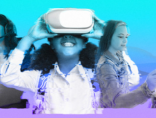 collage showing 2023 K–12 tech trends