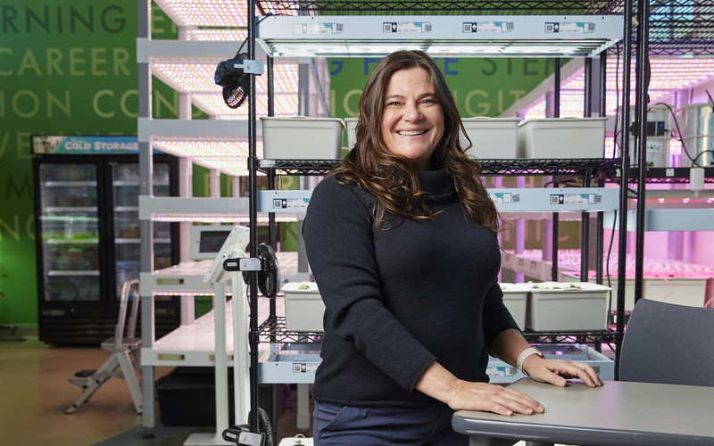 Barbara Pastuschek teaches in San Bernardino City (Calif.) Unified School District’s Growing Hope program at San Andreas High School.