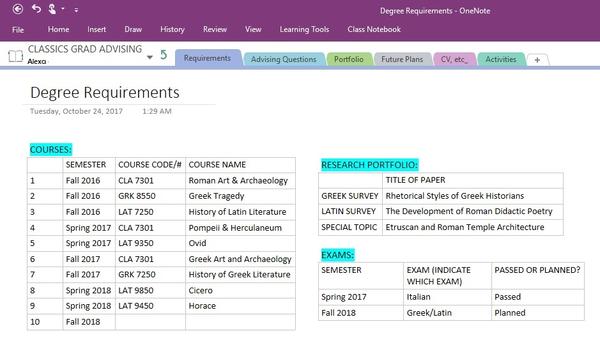 microsoft onenote for students