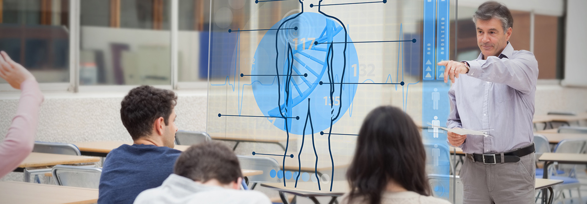 Holograms in classrooms