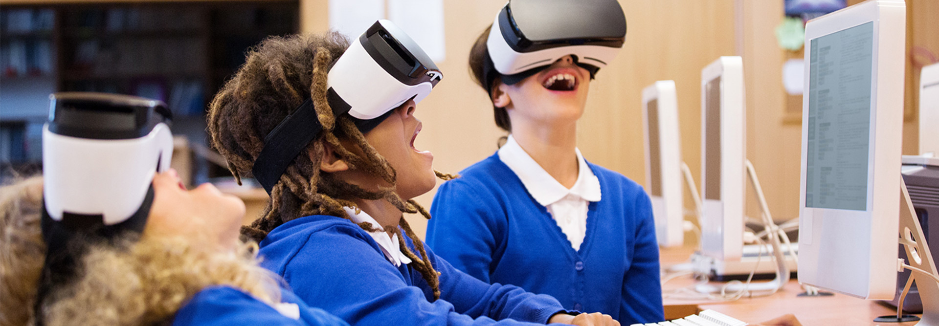 Kids Using tech