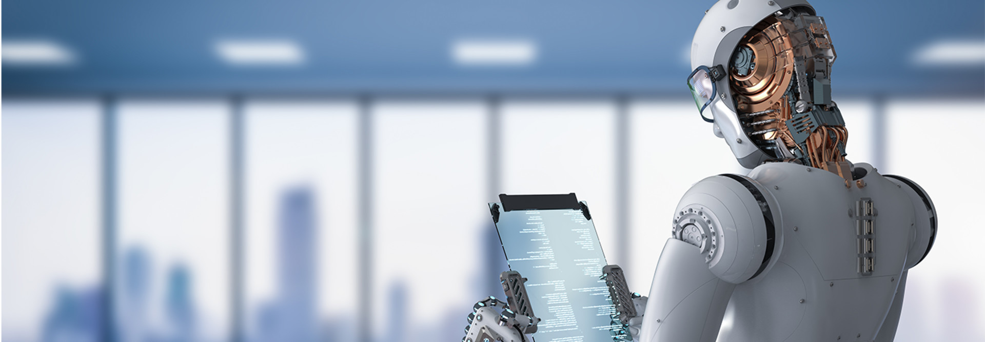 Robot IT team member