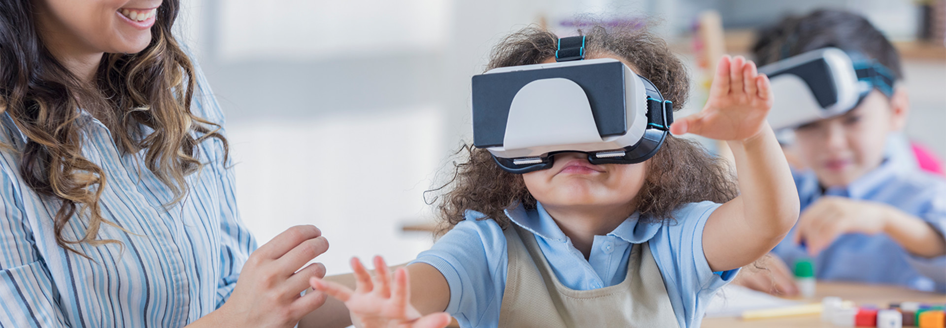 Girl with VR