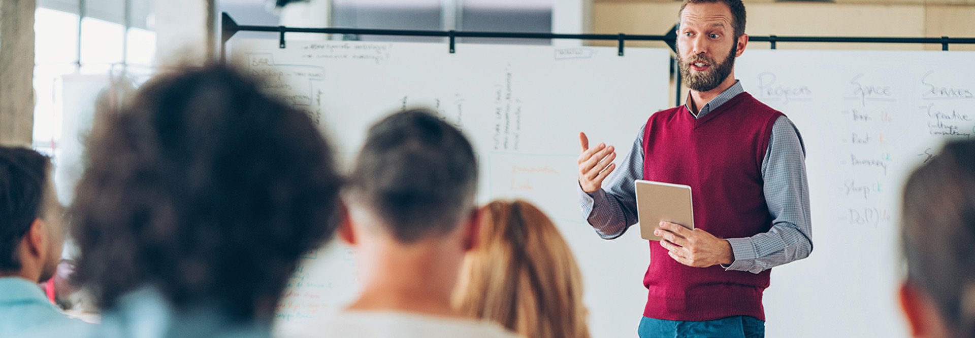 teacher teaching teachers to teach with tech