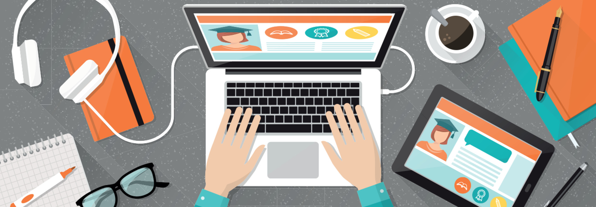 Edtech concept art