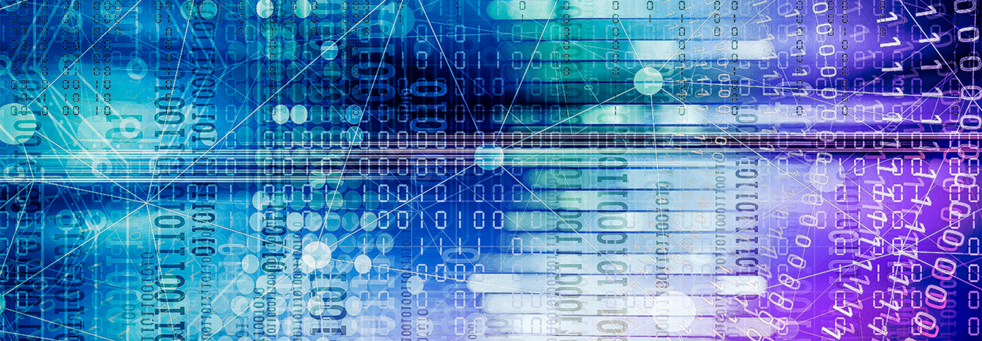 cybersecurity concept art with numbers