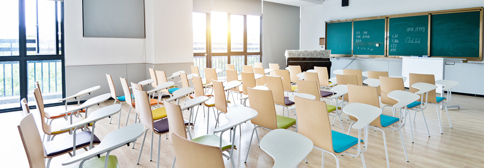 Modern K–12 classroom