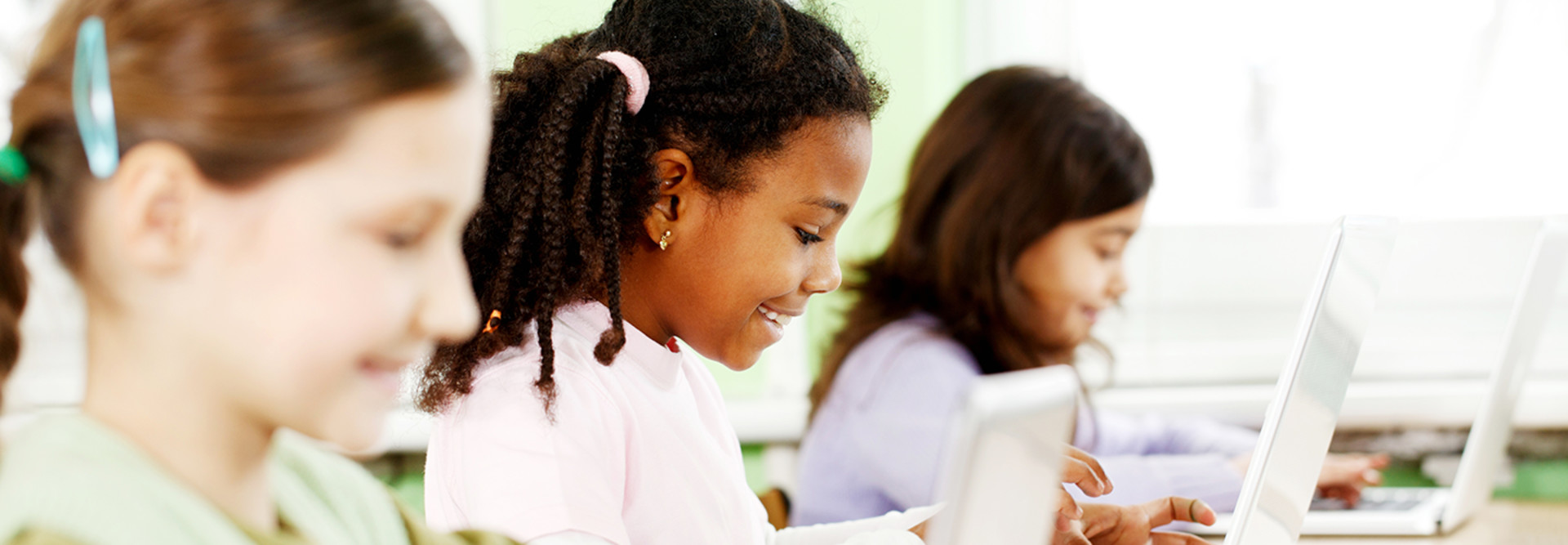 Kids on computers