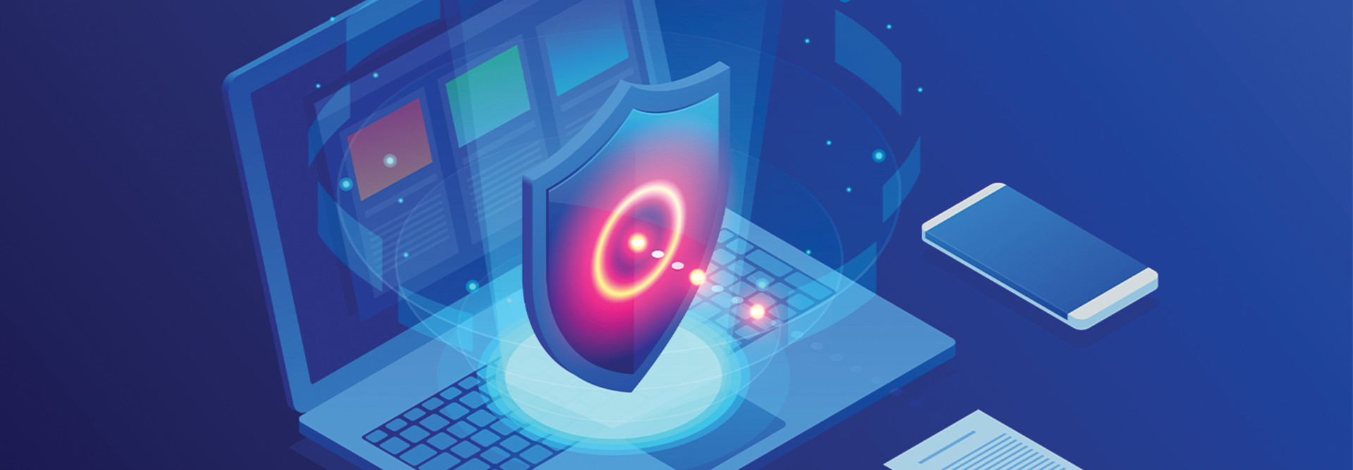 cybersecurity concept image