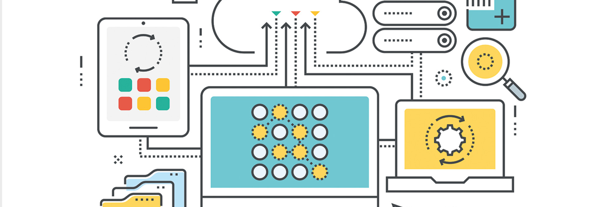 big data concept illustration