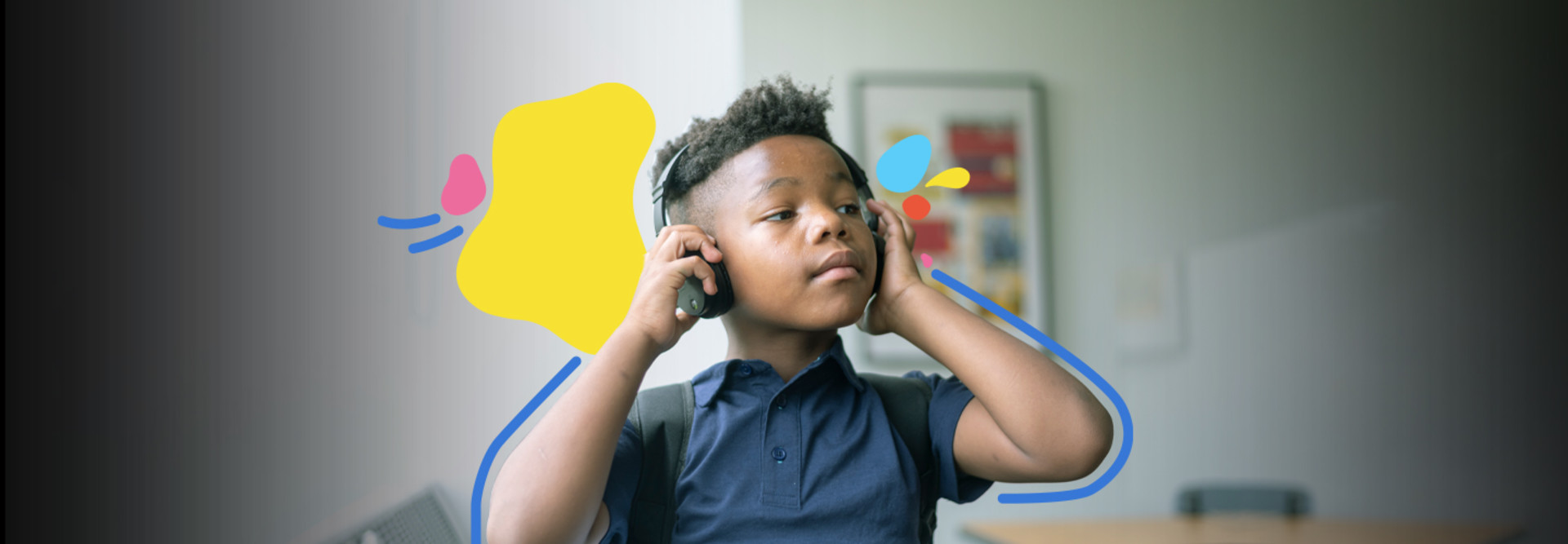 K–12 student with headphones EdTech Essentials