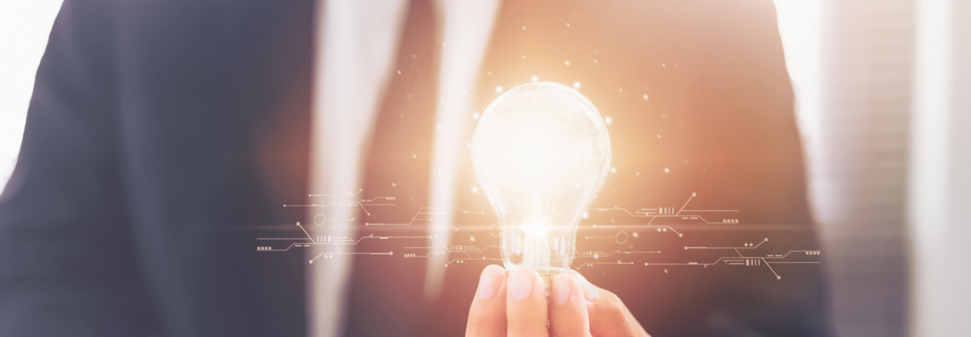 K12 leader holding lightbulb future of learning