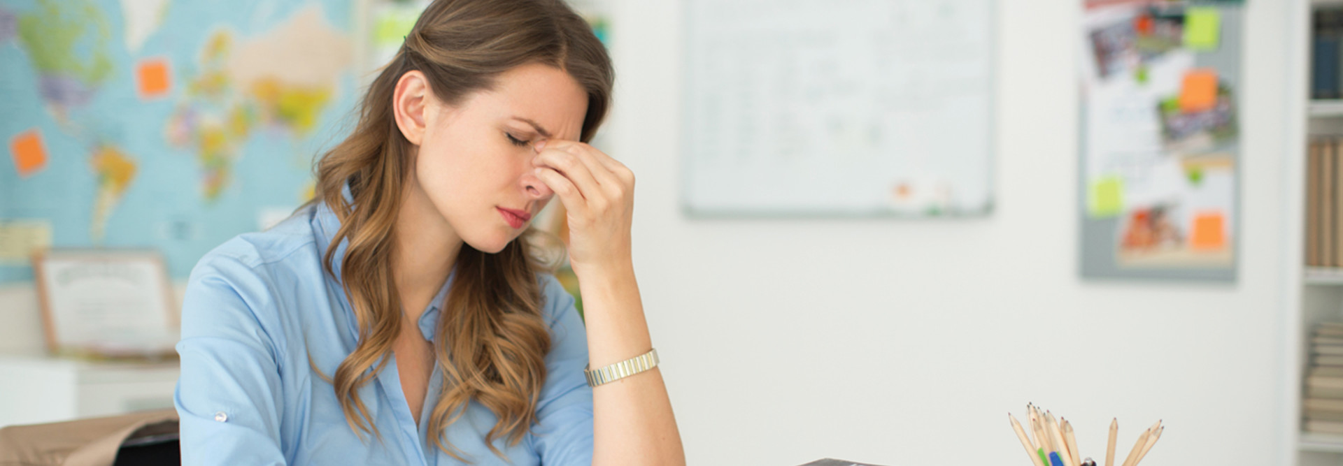 Burnt out K–12 teacher