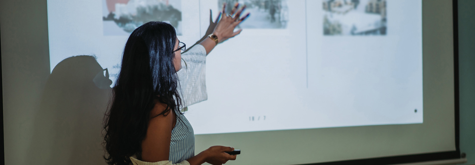 Presenting in the classroom wirelessly