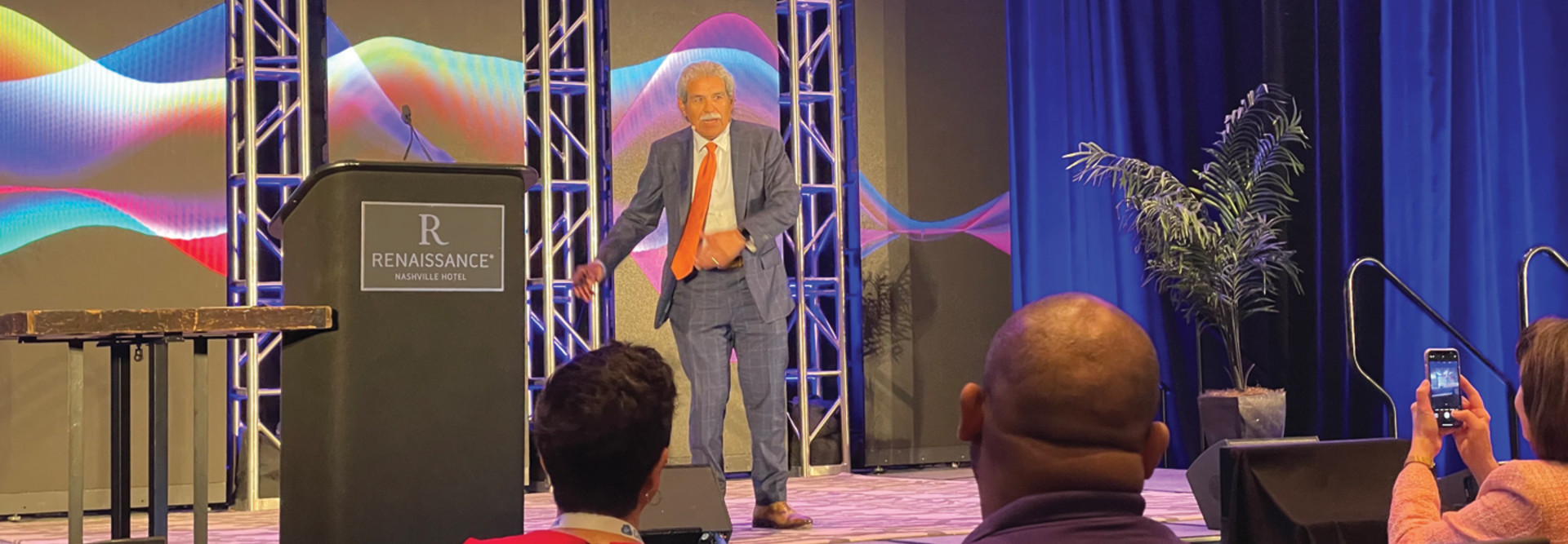 Michael Hinojosa, superintendent of Dallas Independent School District in Texas, speaks at CoSN2022.