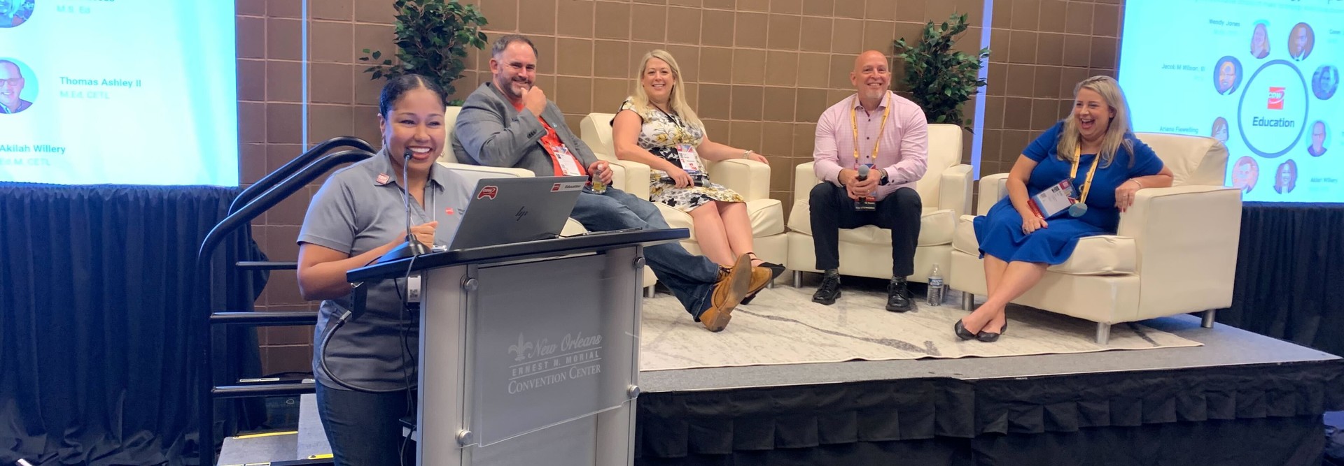 panelists at ISTE
