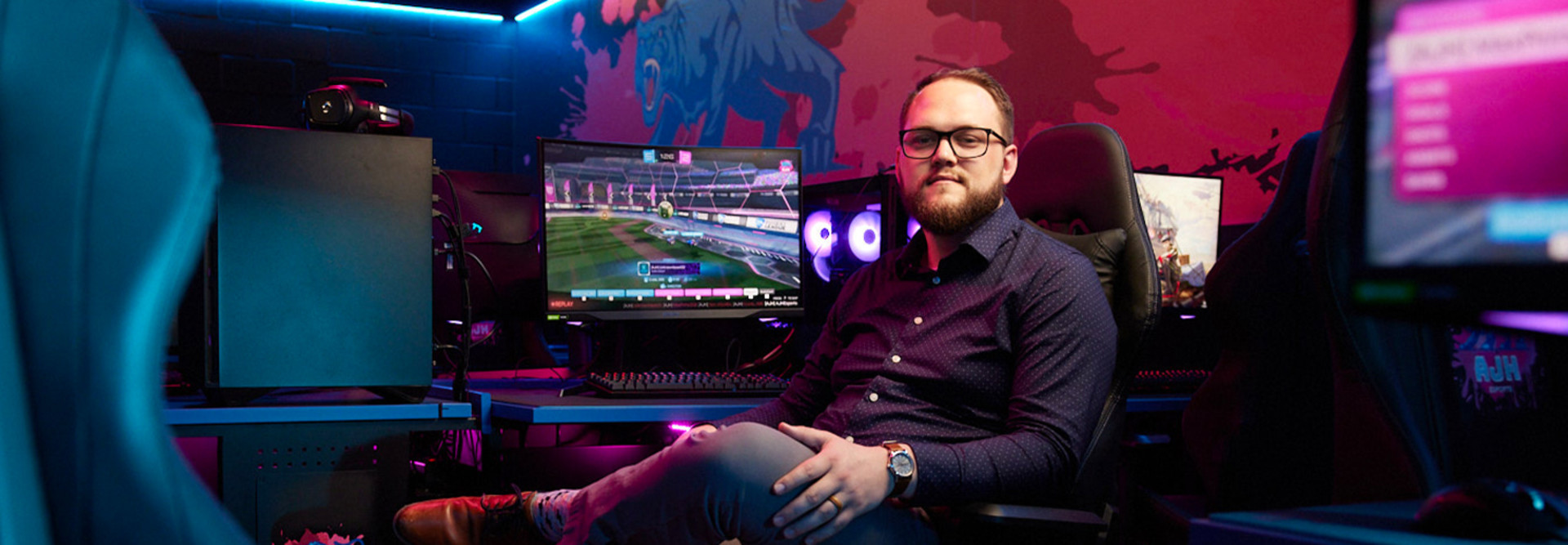 Jacob Dees, esports coach for Apollo Junior High School in Richardson, Texas, says esports is helping his students build critical soft skills. 